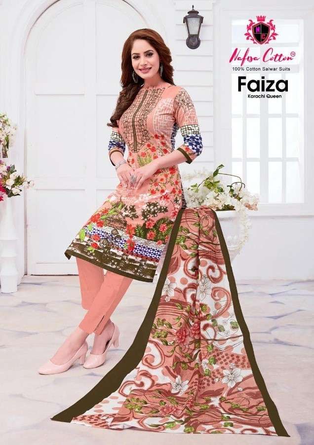 Nafisa Cotton Faiza Karachi Queen Vol 5